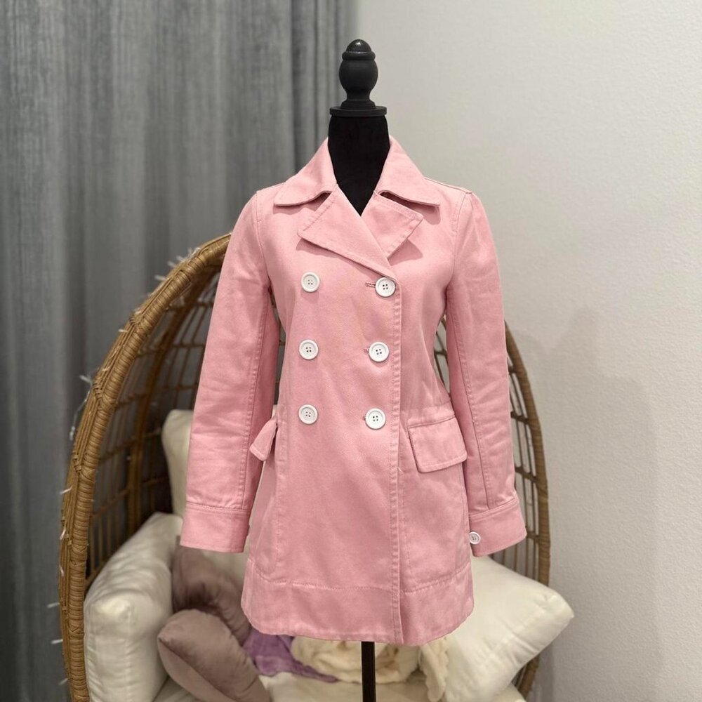 Pink Trench Coat